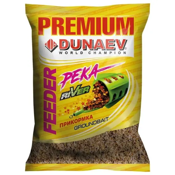 Прикормка "DUNAEV-PREMIUM" 1кг Фидер Река