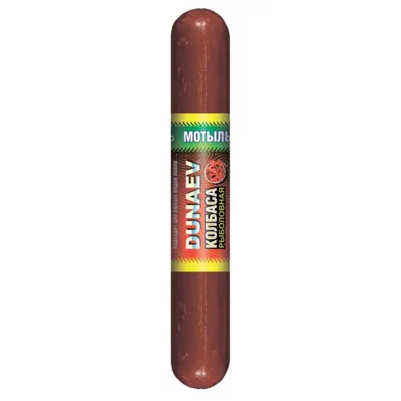 Прикормка "DUNAEV КОЛБАСА" 0.75кг Мотыль