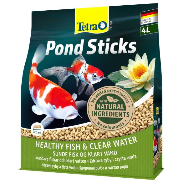 Корм Tetra Pond Sticks для прудовых рыб в палочках, 4л