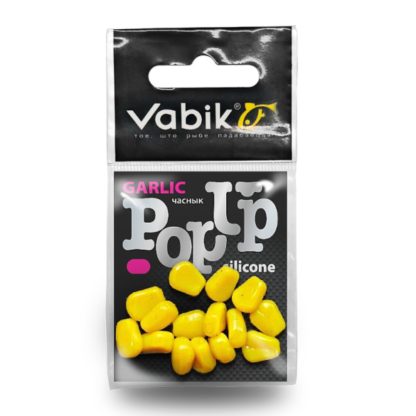 Приманка Vabik SILIСONE-BL POP-UP Кукуруза Чеснок, 4г