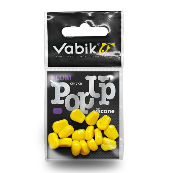 Приманка Vabik SILIСONE-BL POP-UP Кукуруза Слива, 4г
