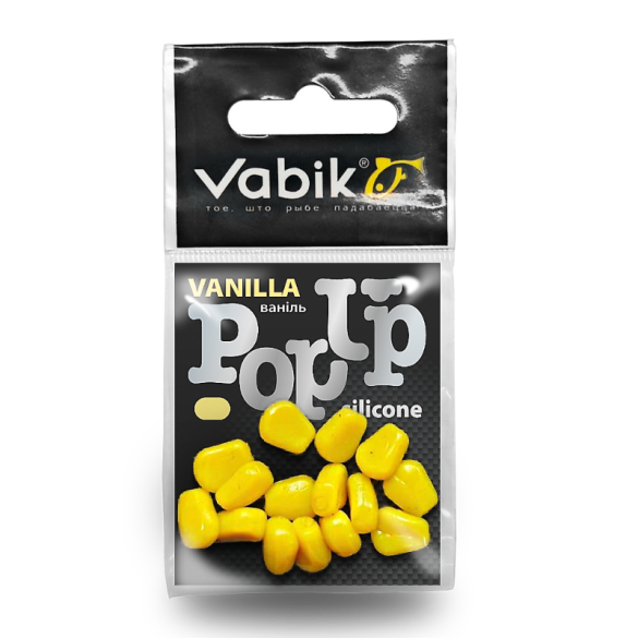 Приманка Vabik SILIСONE-BL POP-UP Кукуруза Ваниль, 4г