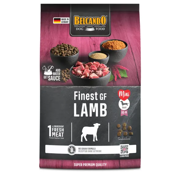 Корм в развес Belcando Finest GF Lamb, для собак мелких пород, Ягненок, 1кг
