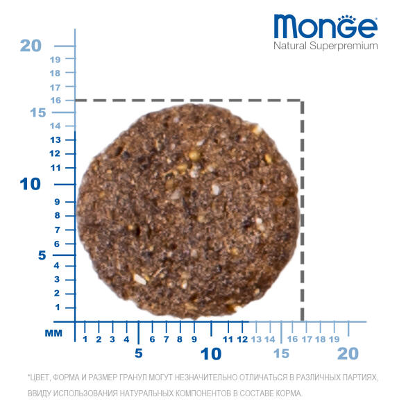2,5кг Корм Monge Dog SP Monoprotein Adult Lamb/Rice для взрослых собак всех пород c Ягненком и рисом (дефект упаковки)