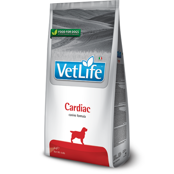 10кг Корм Farmina Vet Life Dog Cardiac диета для взрослых собак для поддержки функции сердца при хронической сердечной недостаточности