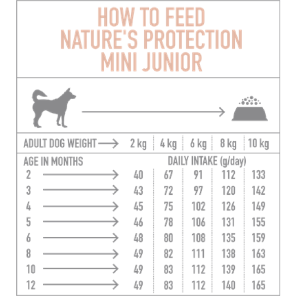 500гр Корм Nature's Protection Adult Mini Lamb для собак мелких пород с мясом ягненка