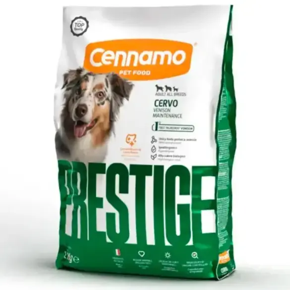 2кг Корм Cennamo PRD Adult ALL BREEDS CERVO для взрослых собак всех пород с Олениной