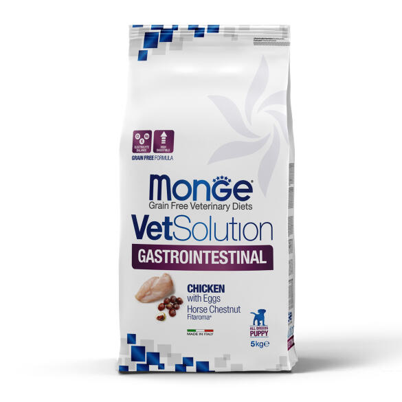 5кг Корм Monge VetSolution Puppy Gastrointestinal Ветеринарная диета для щенков с заболеваниями ЖКТ
