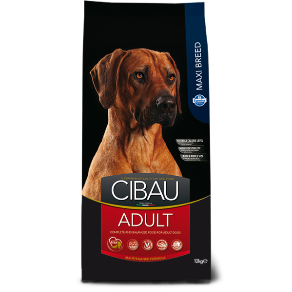 12кг Корм Farmina Cibau Adult MAXI для взрослых собак крупных пород