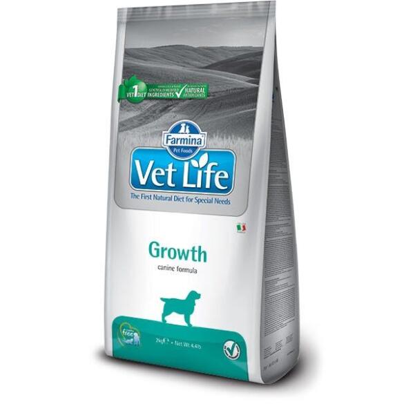 12кг Корм Farmina Vet Life Dog Growth диета для щенков с нарушением роста, при дефиците питательных веществ и для укрепления