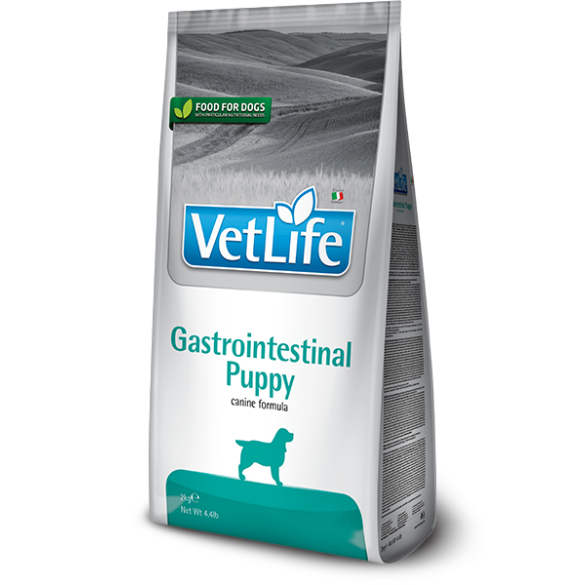 12кг Корм Farmina Vet Life Dog Gastrointestinal Puppy диета для щенков при нарушениях работы ЖКТ