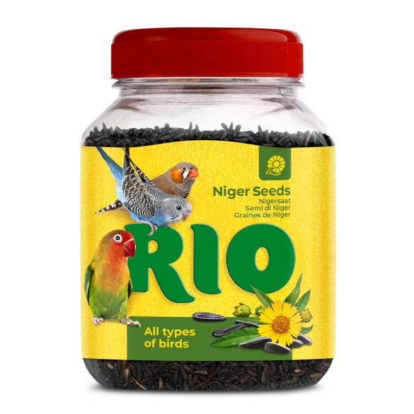 250гр RIO Seeds Niger нуг абиссинский для всех видов птиц
