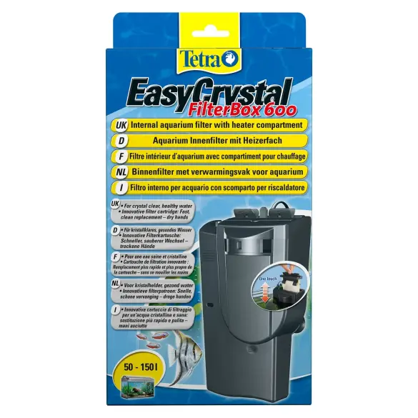 Фильтр Tetra EasyCrystal 600 Filter Box для аквариумов, до 100-130л