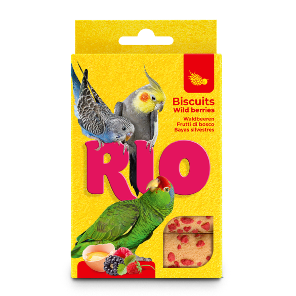 35гр Бисквиты RIO для птиц с лесными ягодами