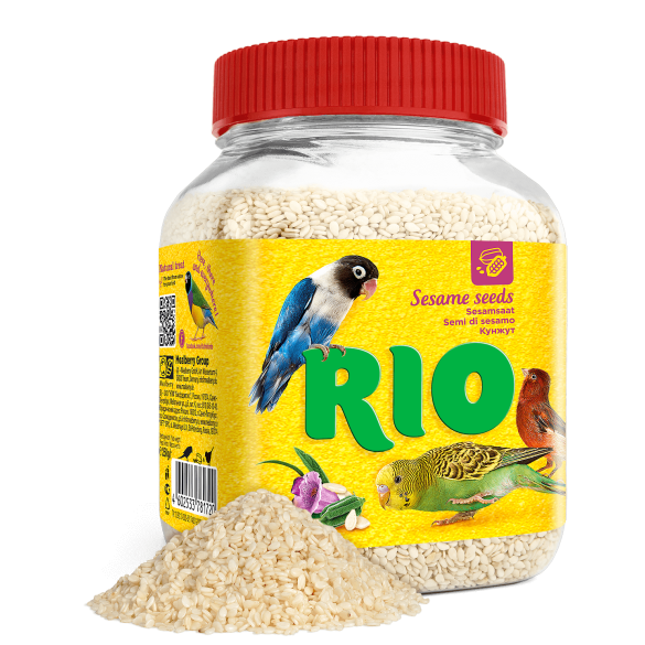 250гр RIO Seeds Sesame семена кунжута для всех видов птиц