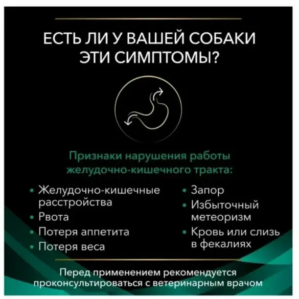 1,5кг Корм PRO PLAN VD EN Gastrointestinal диета для собак при расстройствах пищеварения