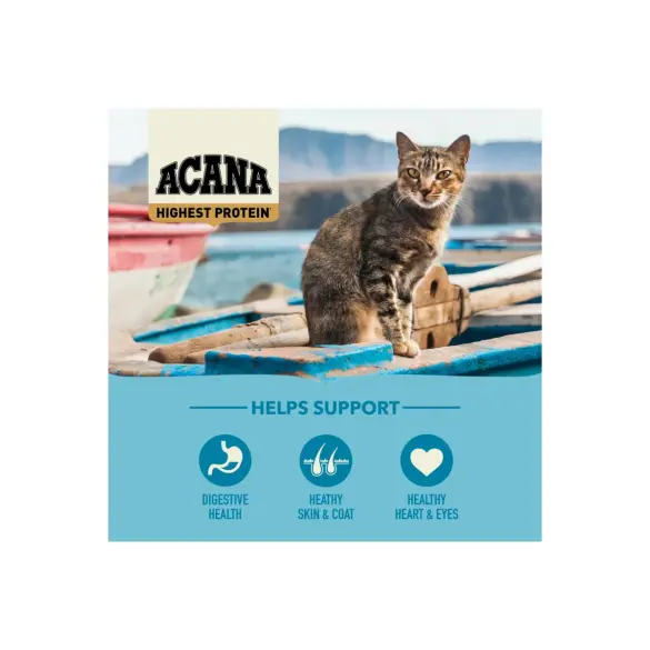 1,8кг Корм ACANA PACIFICA CAT беззерновой для кошек и котят с Рыбой