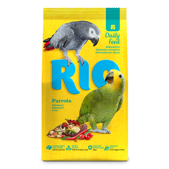 500гр Корм RIO Parrots для крупных попугаев