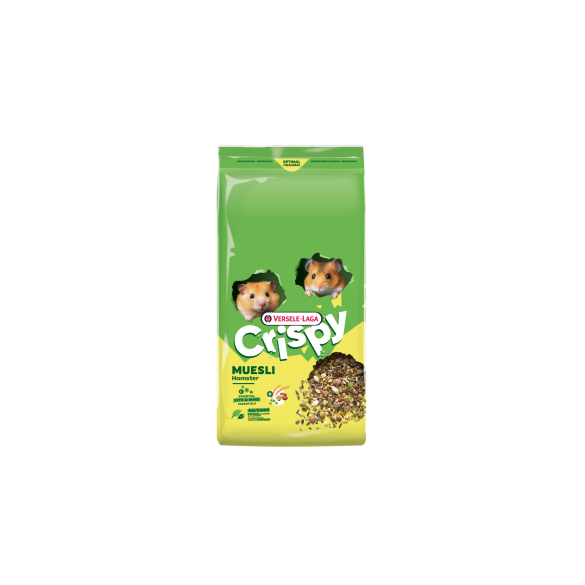 750г Корм Versele-Laga Crispy Muesli Hamster & CO для хомяков и других грызунов