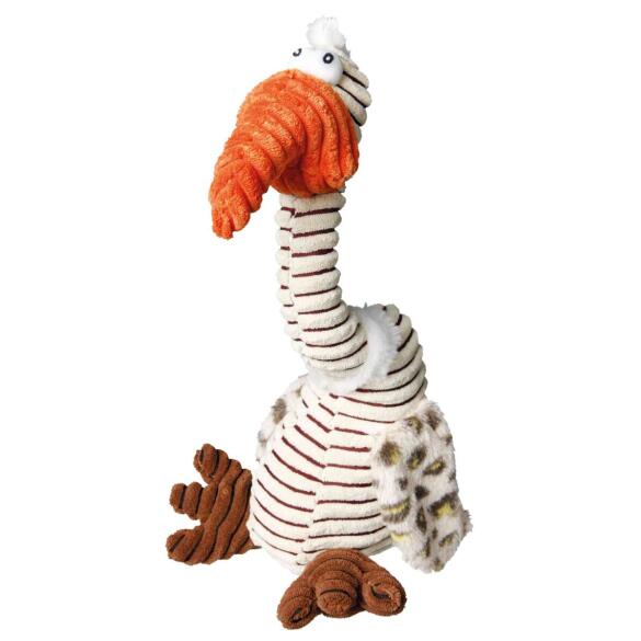Игрушка Trixie для собак Стервятник со звуком из цветных деталей, 32см