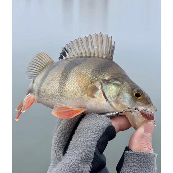 Слаги съедобные Lucky John Pro Series Ultraworm 1.4in 35мм S14 (12шт)