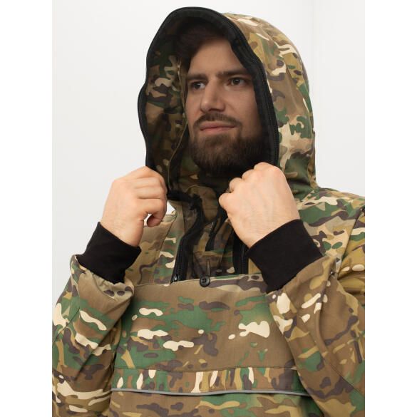 Костюм летний Huntsman Антигнус Люкс с ловушками и пыльниками цвет Мультикам р-р 52-54, 182-188