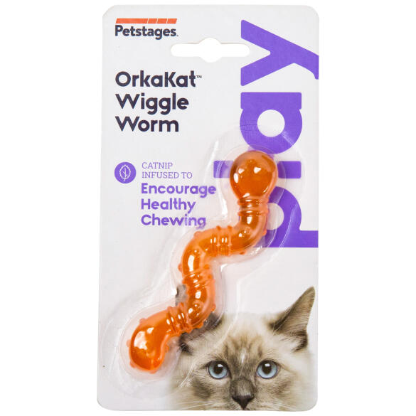Игрушка Petstages для кошек Energize ОPKA червяк, 11см