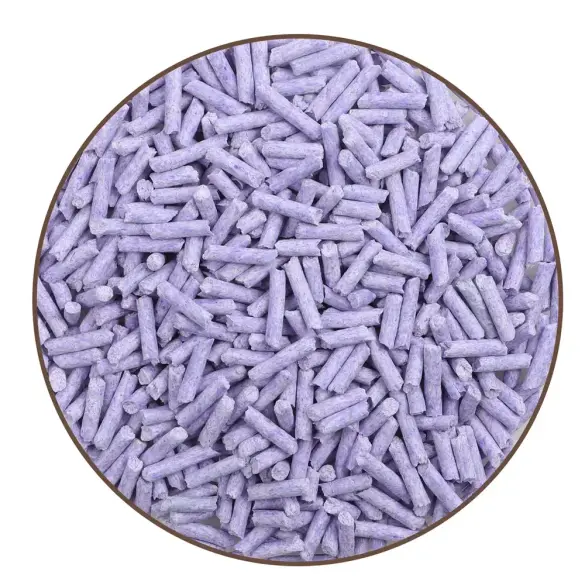 Наполнитель комкующийся Cat Step Tofu Lavender растительный, 12л (5,4кг)