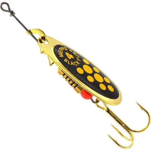 Блесна вращающаяся Mepps Black Fury Gold-Jaune №4 8г