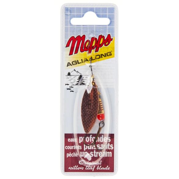 Блесна вращающаяся Mepps Aglia Long Cooper №2 7г