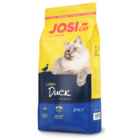 Корм в развес Josera JosiCat Crispy Duck (Adult 27/9) для взрослых кошек с Уткой и рыбой, 1кг