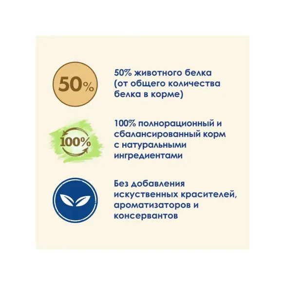 400гр Корм CAT CHOW для взрослых кошек 3в1