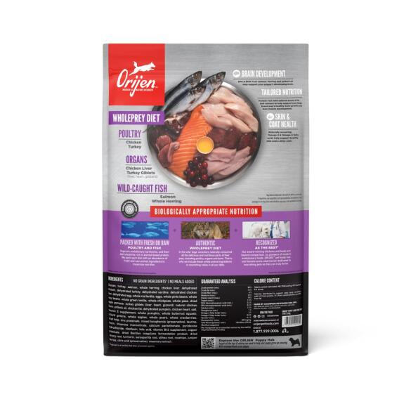 1,8кг Корм Orijen Kitten (90/10) беззерновой для котят всех пород с Курицей