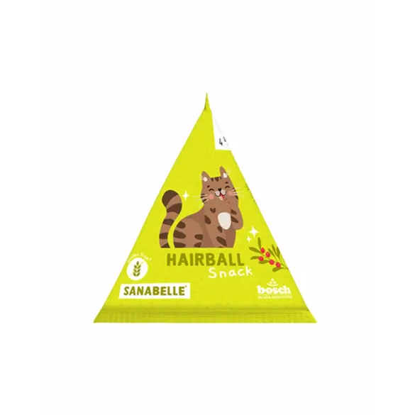 20г Лакомство Bosch Sanabelle Snack Hairball для кошек для вывода комочков шерсти