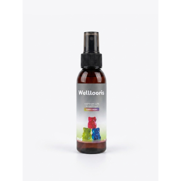 Парфюмерная вода Welllooris Gummy bears для животных Мармеладные мишки, 100мл