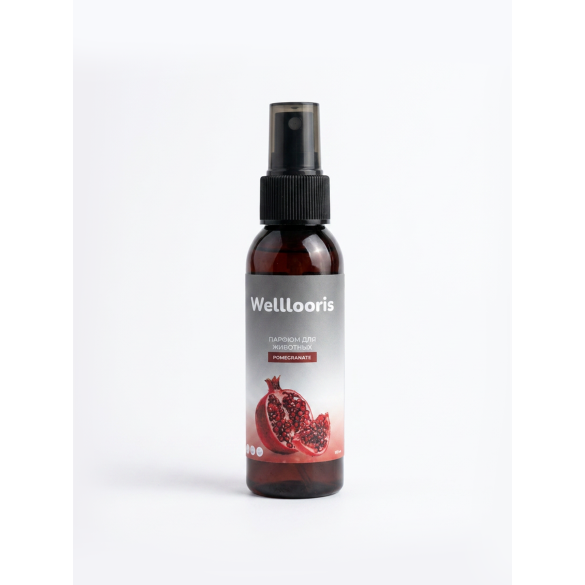 Парфюмерная вода Welllooris Pomegranate для животных Гранат, 100мл
