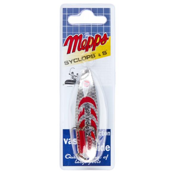Блесна колеблющаяся Mepps Syclops Silver-Red №0 8г