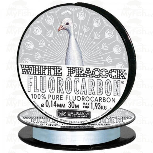 Флюорокарбон BALSAX White Peacock 0,25мм 50