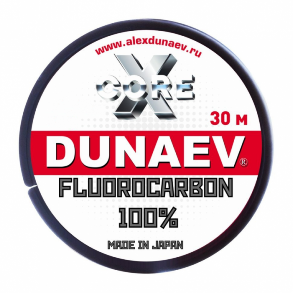 Леска Dunaev Fluorocarbon 0.190мм 30м
