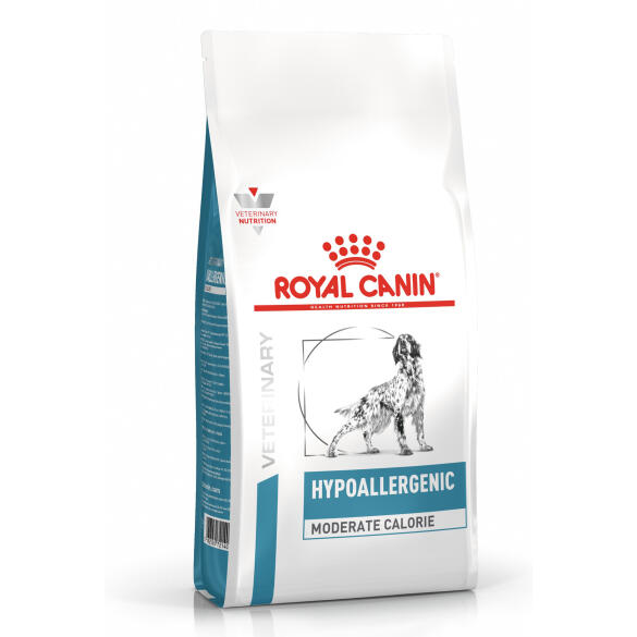 1,5кг Корм Royal Canin Hypoallergenic Moderate Calorie Canine для собак с пищевой аллергией