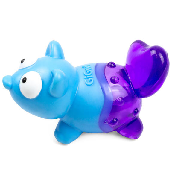 Игрушка Gigwi SUPPA PUPPA для маленьких собак Лиса с пищалкой, 8см