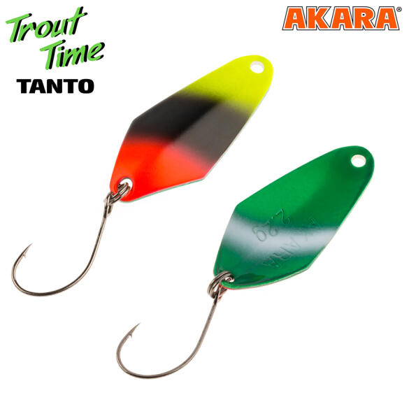 Блесна колеблющаяся Akara Trout Time Tanto 30 2,2г №69