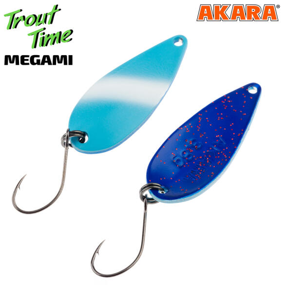 Блесна колеблющаяся Akara Trout Time Megami 35 3,8г №40