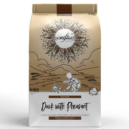 640гр Корм Craftia Natura Puppy Mini для щенков миниатюрных и мелких пород из Утки с фазаном