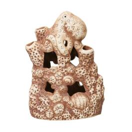 Декорация из светлой керамики Осьминог, 18*25см