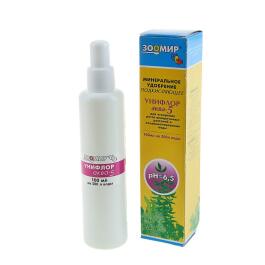 Препарат ЗООМИР Унифлор-аква 5 для ускорения роста аквариумных растений pH=6,5 100мл