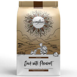 7кг Корм Craftia Natura Adult Mini для взрослых собак миниатюрных и мелких пород из Утки с фазаном