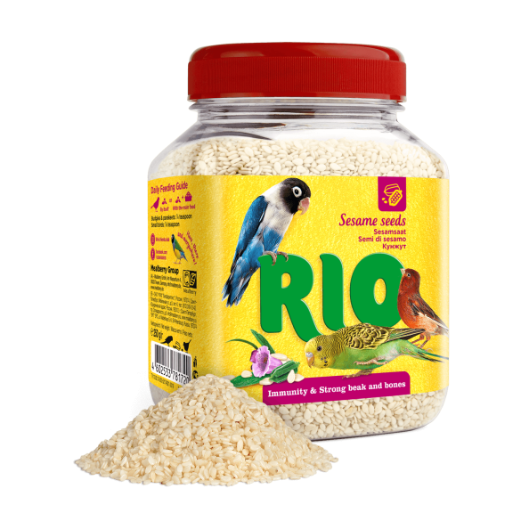 250гр RIO Seeds Sesame семена кунжута для всех видов птиц