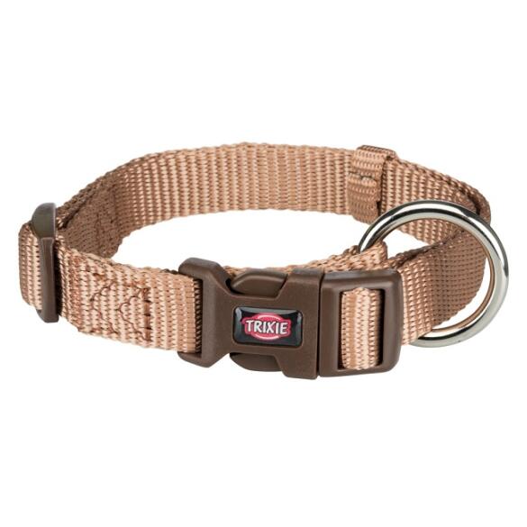 Ошейник TRIXIE Premium Collar M-L 35-55см/20мм карамель