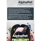 80гр Влажный корм AlphaPet для кошек с чувствительным пищеварением, Кролик и черника мясные кусочки в соусе